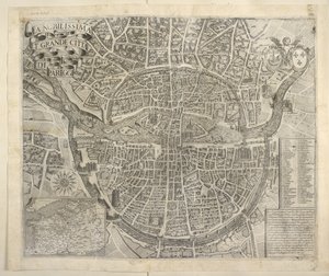 Plan de Paris - Italian School