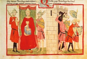 Le pape Boniface VIII à Anagni et l