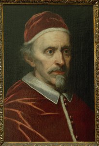 Le pape Innocent XI, pape 1676- 1689 ... (huile sur toile)