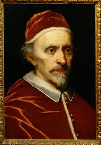Le pape Innocent XI, né Benedetto Odescalchi ... (peinture sur toile)