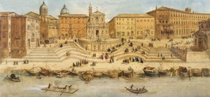 Porto di Ripetta - Italian School