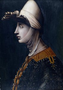 Portrait de La comtesse Mathilde de Toscane, dite de Canossa (Mathilde de Briey) (1046-1115)