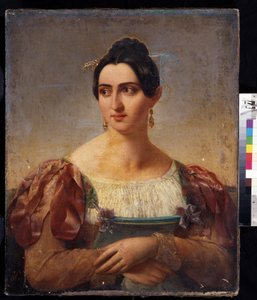 Portrait de femme - Italian School