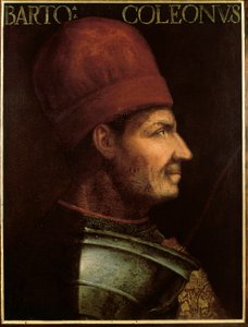 Portrait de Bartolomeo Colleoni (ca. 1400-1475), condottiere italien