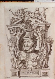 Portrait de Cesare Negri dit Il Trombone (1536-1604), un danseur italien
