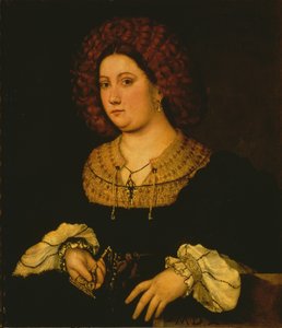 Portrait de Costanza Bentivoglio, école florentine - Italian School