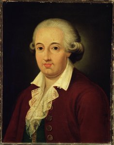 Portrait de Domenico Cimarosa (1749-1801) compositeur italien - Italian School