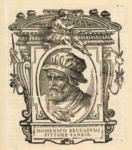 Portrait de Domenico di Pace Beccafumi, peintre maniériste de la Renaissance italienne