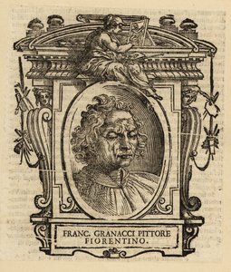 Portrait de Francesco Granacci, peintre italien de la Renaissance de Florence
