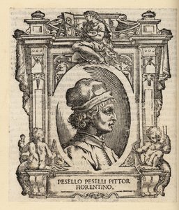 Portrait de Francesco Pesellino, peintre italien de Florence - Italian School