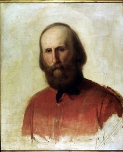 Portrait de Garibaldi - Italian School