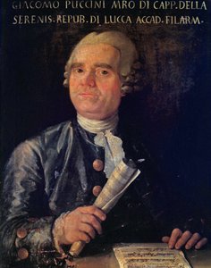 Portrait de Giacomo Puccini (1712-1781) - Italian School
