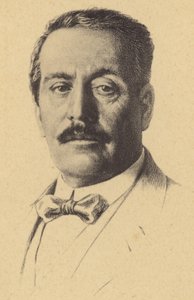 Portrait de Giacomo Puccini (lithographie)