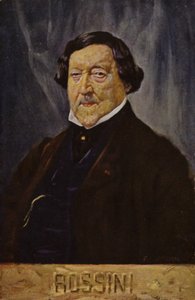 Portrait de Gioachino Rossini - Italian School