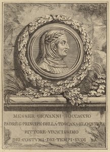 Portrait de Giovanni Boccaccio - Italian School