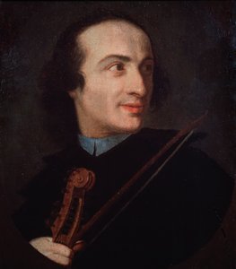 Portrait de Giuseppe Tartini (1692-1770) violoniste et compositeur italien. - Italian School