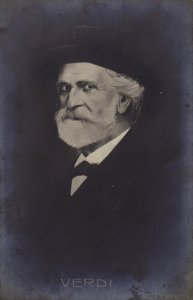 Portrait de Giuseppe Verdi - Italian School