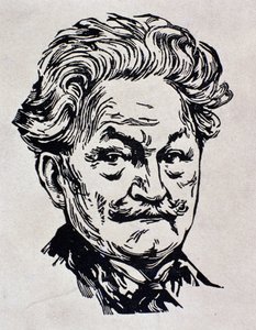 Portrait de Leos Janacek, illustration de son autobiographie 