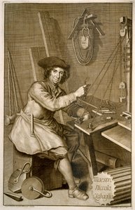 Portrait de Maestro Niccola Zabaglia - Italian School
