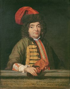 Portrait de Philippe Emmanuel de Coulanges déguisé pour le carnaval, 1690