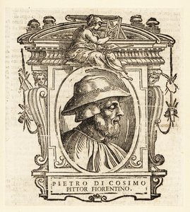 Portrait de Piero di Cosimo également connu sous le nom de Piero di Lorenzo, peintre italien de la Renaissance de Florence