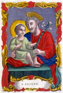 Portrait de Saint Joseph et l