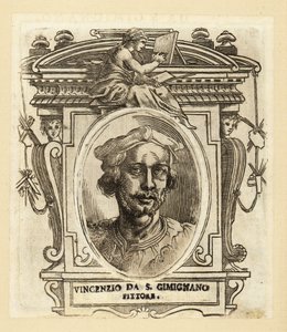 Portrait de Vincenzo Tamagni, peintre italien de la Renaissance - Italian School