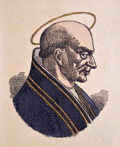 Portrait du pape Adéodat Ier - Italian School