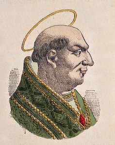 Portrait du pape Agapet Ier - Italian School