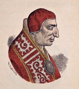 Portrait du pape Benoît VIII - Italian School