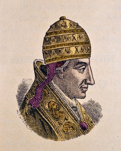 Portrait du Pape Benoît VII (974-983) - Italian School