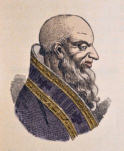 Portrait du pape Boniface III (Bonifacius ou Bonifacio) (607-608)