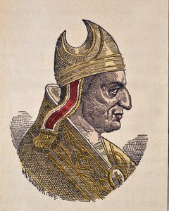 Portrait du Pape Boniface IV (608-615) - Italian School