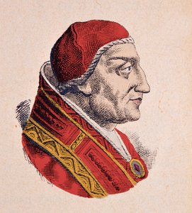 Portrait du pape Clément IV - Italian School