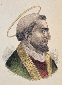 Portrait du Pape Évariste (Evaristus ou Evaristo I) (97-107) - Italian School