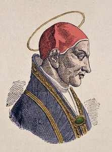Portrait du Pape Félix III (483-492) - Italian School