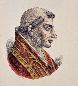 Portrait du Pape Gélase II (1118-1119) - Italian School