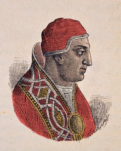 Portrait du pape Grégoire II - Italian School