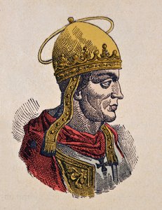 Portrait du Pape Hilaire (461-468) - Italian School