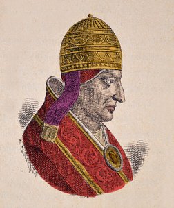 Portrait du Pape Innocent III (1198-1216) - Italian School