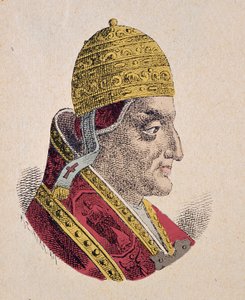 Portrait du Pape Innocent IV (1243-1254) - Italian School