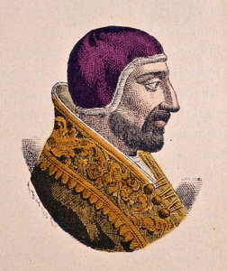 Portrait du Pape Innocent VI (1352-1362) - Italian School