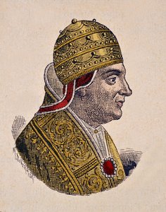 Portrait du pape Jean XIII (Giovanni, Ioannes) (965-972) - Italian School