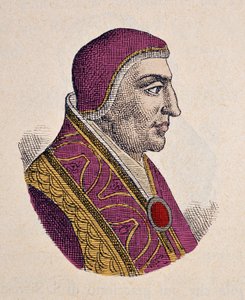 Portrait du pape Jean XVIII (Giovanni, Ioannes) (1003-1009) - Italian School