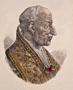 Portrait du Pape Léon III (795-816) - Italian School