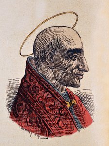 Portrait du Pape Marcellin (296-304) - Italian School