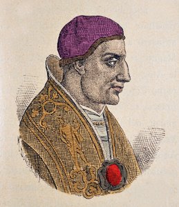 Portrait du pape Paul Ier (Paolo, Paulus) (757-767)