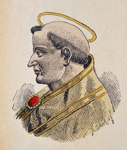 Portrait du Pape Sixte III (432-440) - Italian School