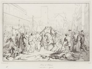 Prise de Padoue - Italian School
