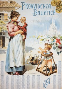Provvidenza baliatica (Assistance pour les nourrices), Charitas, calendrier - Italian School